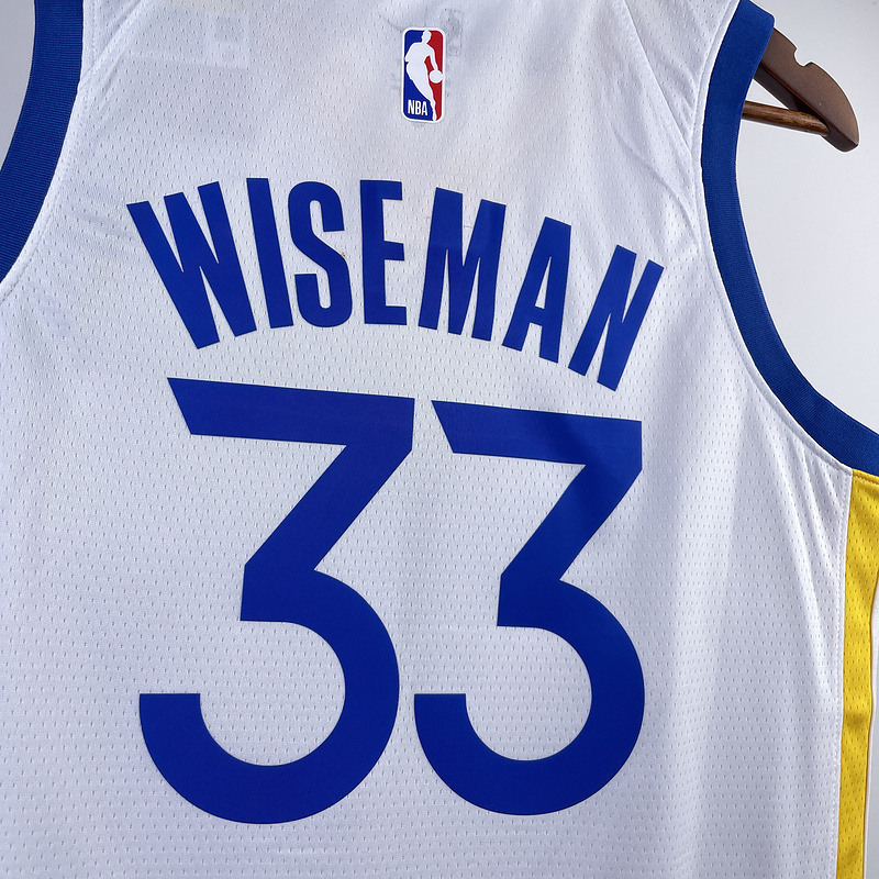 2023 NBA Golden State Warriors 33 WISEMAN Basketball Jersey