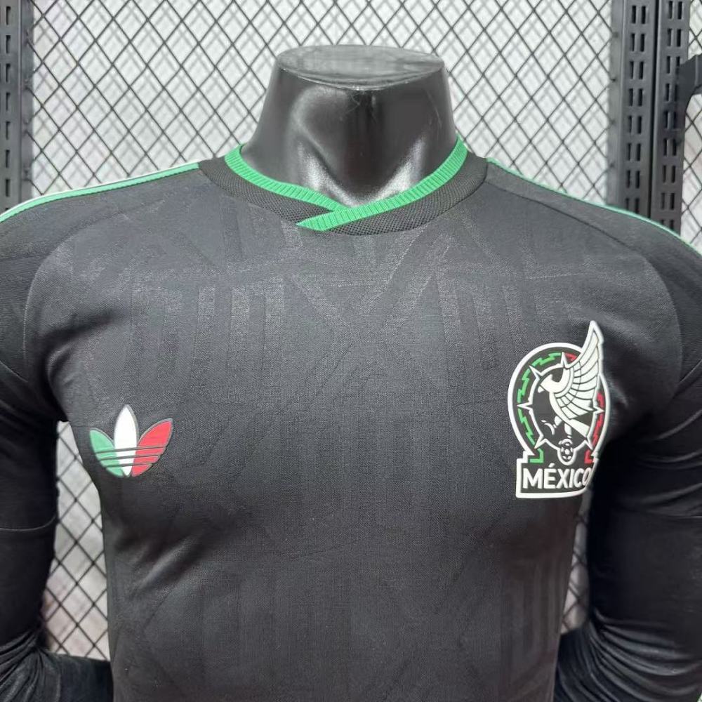 Player 2026 Mexico away long sleeved football jersey