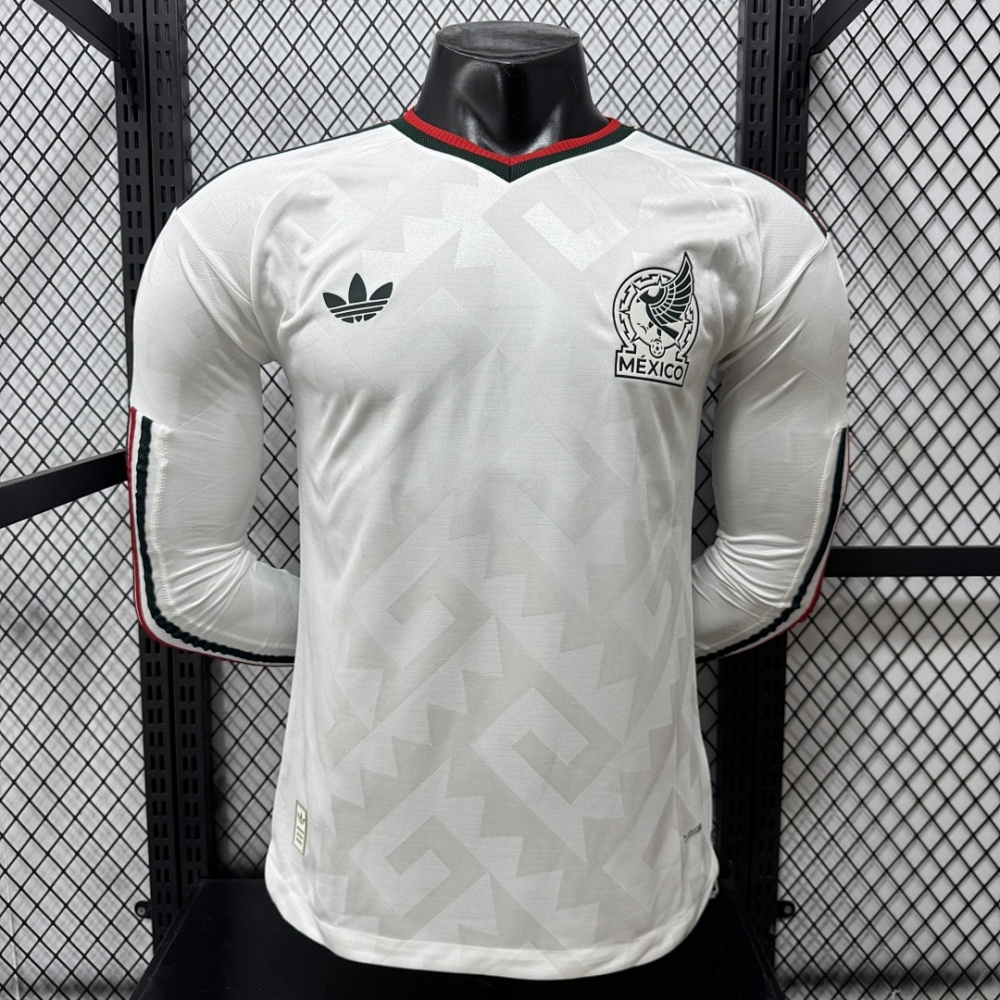 Player 2026 Mexico away long sleeved football jersey