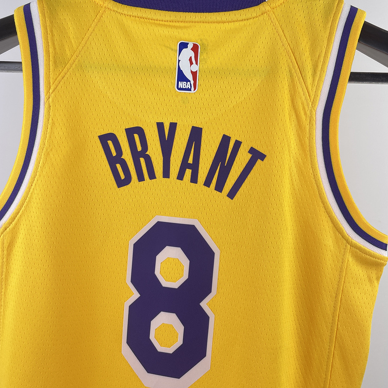 Kids 2023 NBA Lakers 8 BRYANT Basketball Jersey