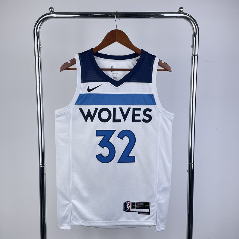 2023 NBA Minnesota Timberwolves 32 Towns Basketball Jersey