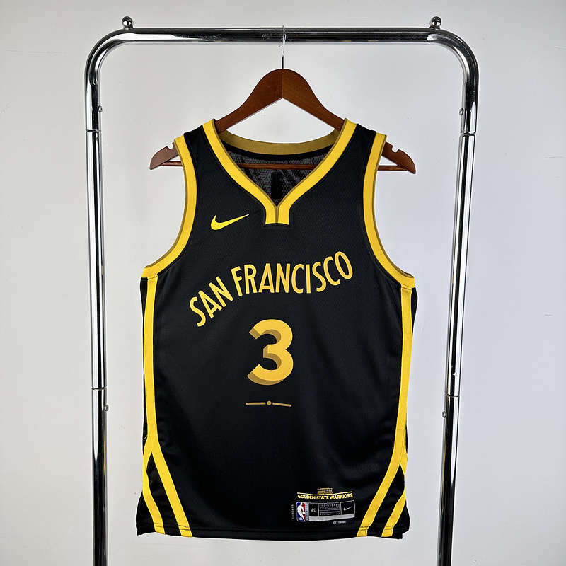 2024 NBA Golden State Warriors 3 PAUL Basketball Jersey