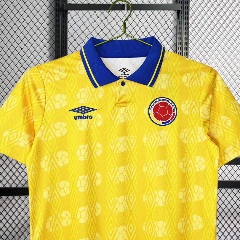 Retro 1994 Colombia home Retro football jersey