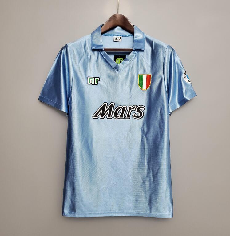 Retro 1990-91 Napoli Home Retro Football jersey