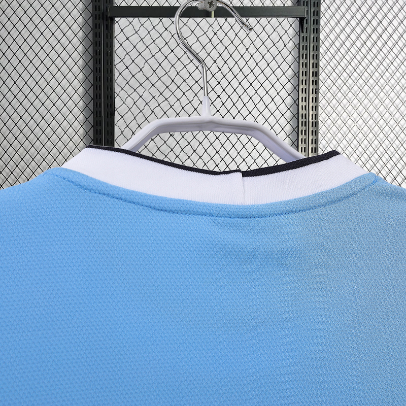 Retro 2013-14 Manchester City Home retro Football jersey