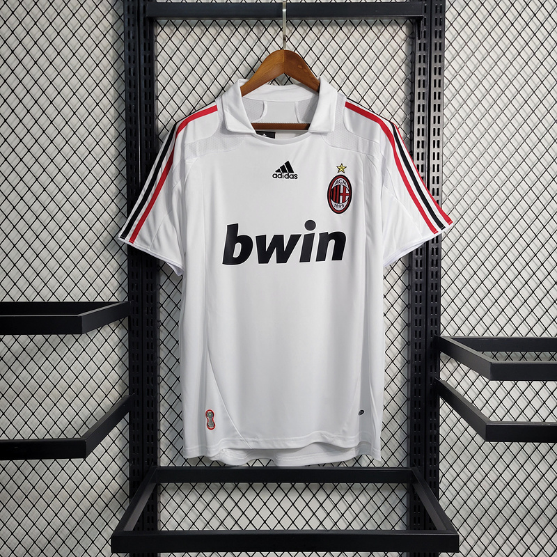 Retro 2007-08 AC Milan Away retro RONALDO KAKA  SHEVCHENKO NESTA MALDINI Football jersey
