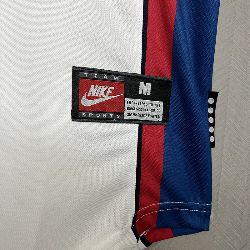 Retro 1998-99 FC Barcelona Away Retro FIGO RIVALDO GUARDIOLA ANDERSON Football jersey