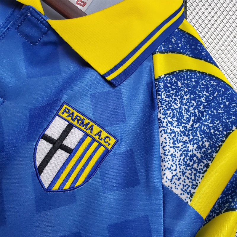 retro 1995-97 Parma Blue retro football jersey