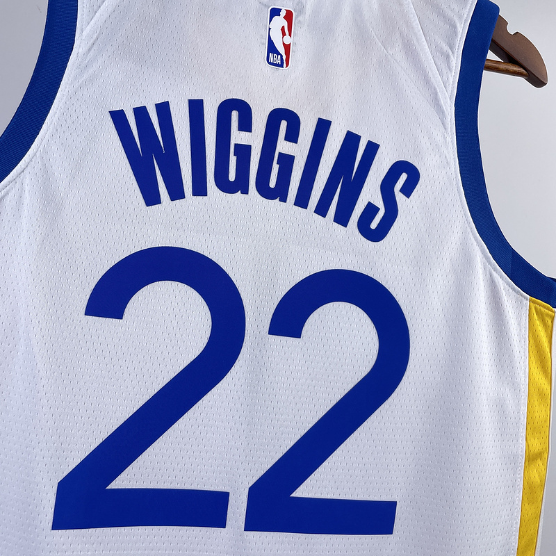 2023 NBA Golden State Warriors 22 WIGGINS Basketball Jersey