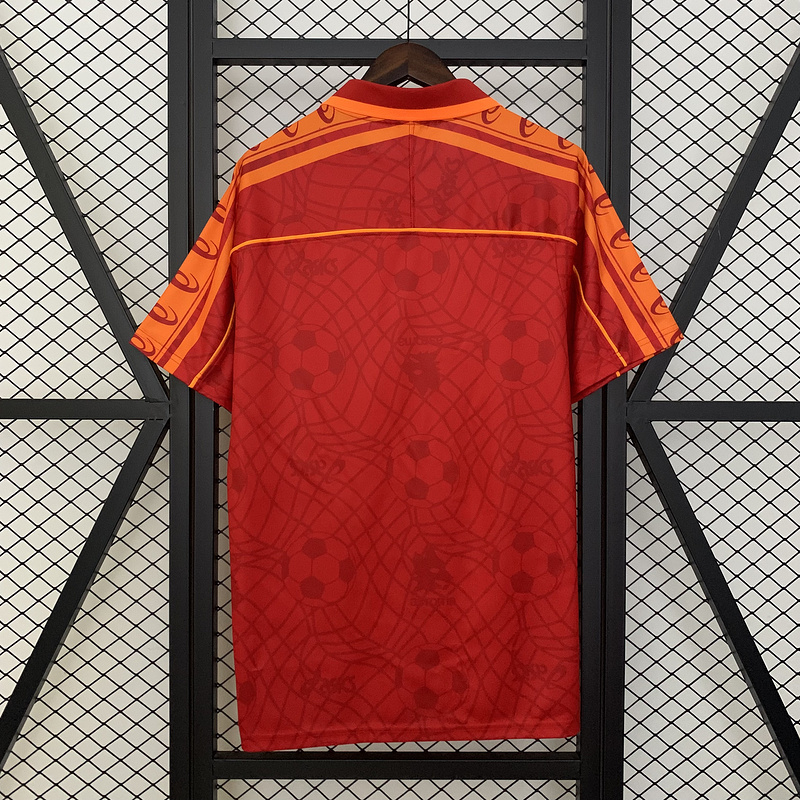 Retro 1995-96 AS Roma Home retro Football jersey