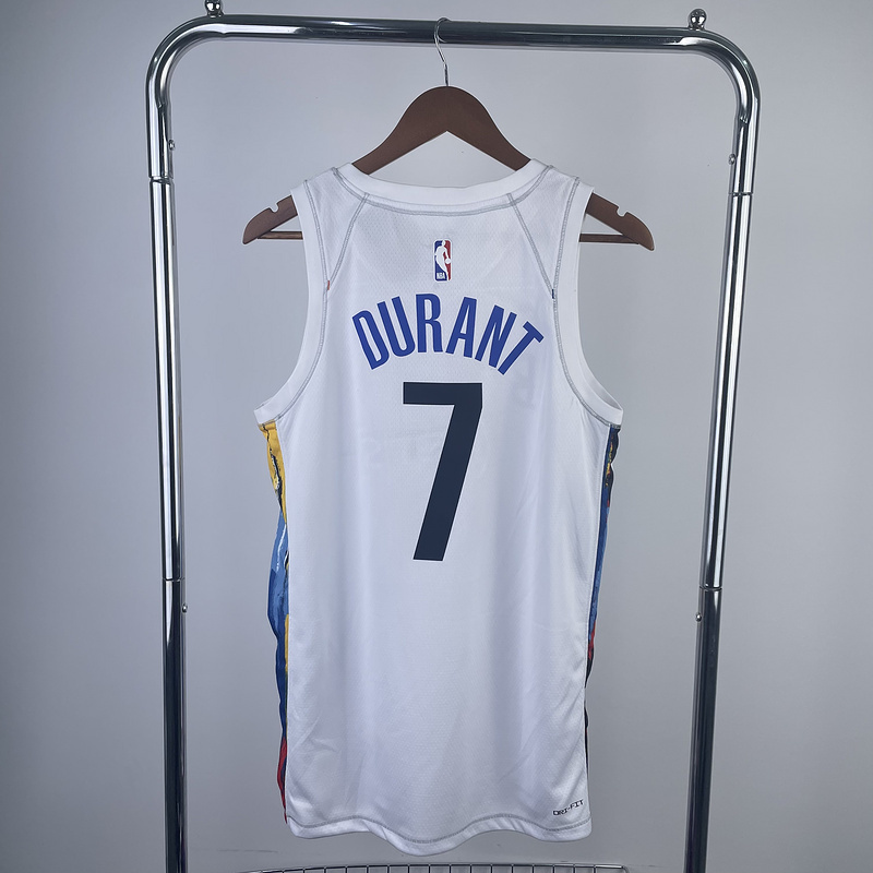 2023 NBA Brooklyn Nets (7 DURANT) Basketball Jersey