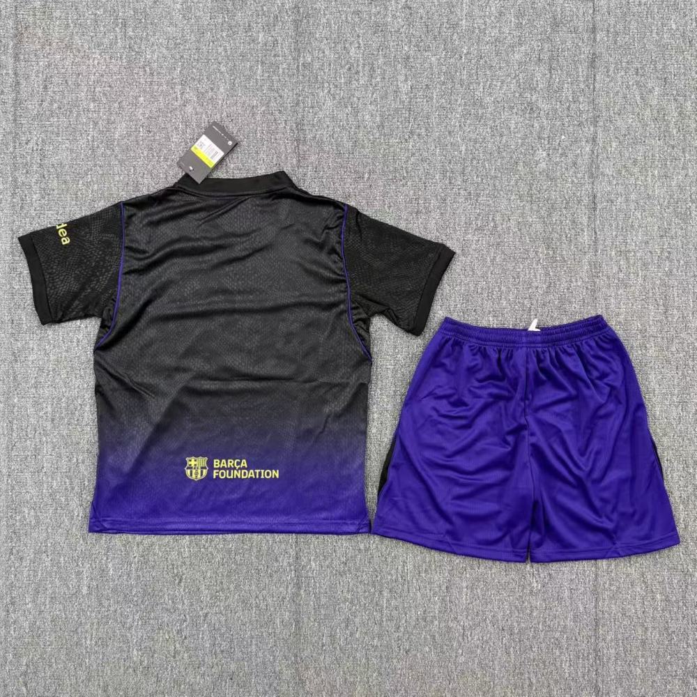 2026-27 Barcelona away kids Football jersey