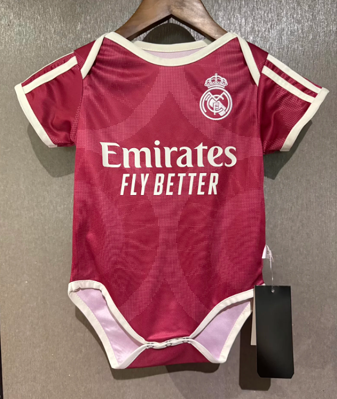 Real Madrid 2026-27  pink third away baby