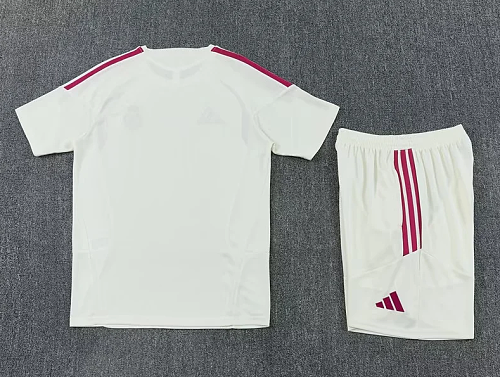 Real Madrid 2026-27  white with pink training kit  S-XXL