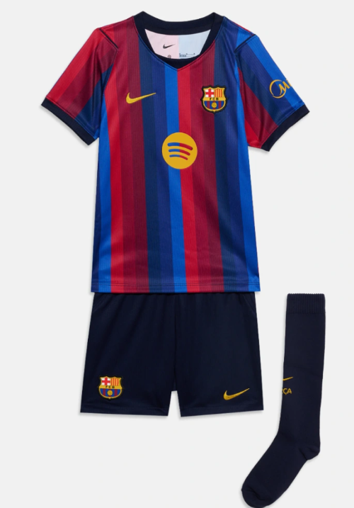 Barcelona 2026/27 Home Soccer Jersey – Fans Version Football Shirt With Socks