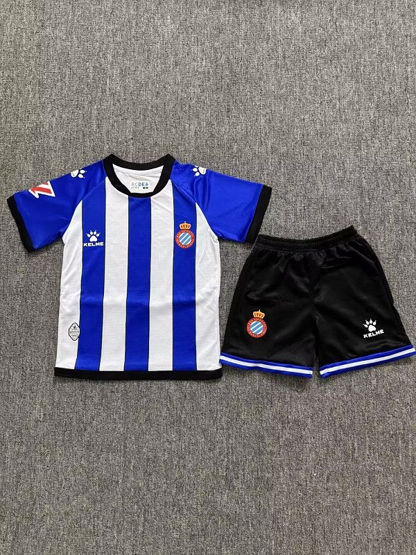 kids kit 2026-27  Espanyol home soccer jersey size 16-28