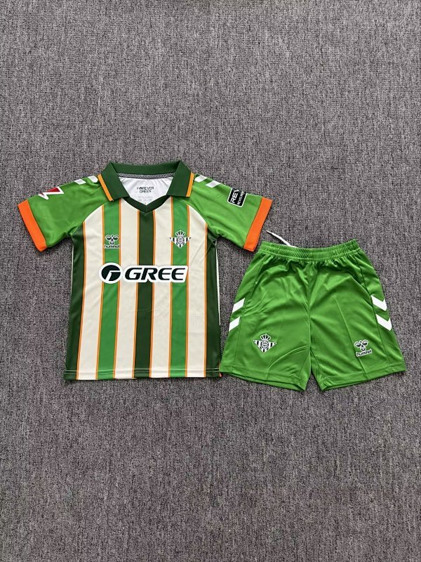 kid kit  2026-27 Real Betis Soccer Unifom Football jersey