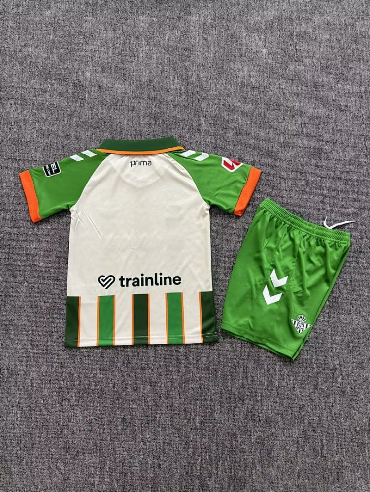 kid kit  2026-27 Real Betis Soccer Unifom Football jersey