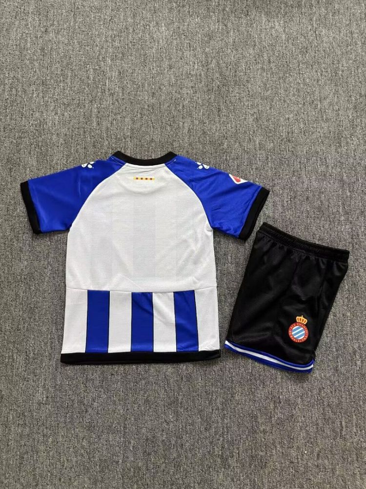 kids kit 2026-27  Espanyol home soccer jersey size 16-28