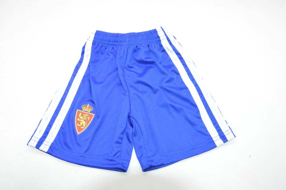kids kit 2026-27 zaragoza home soccer jersey size 16-28