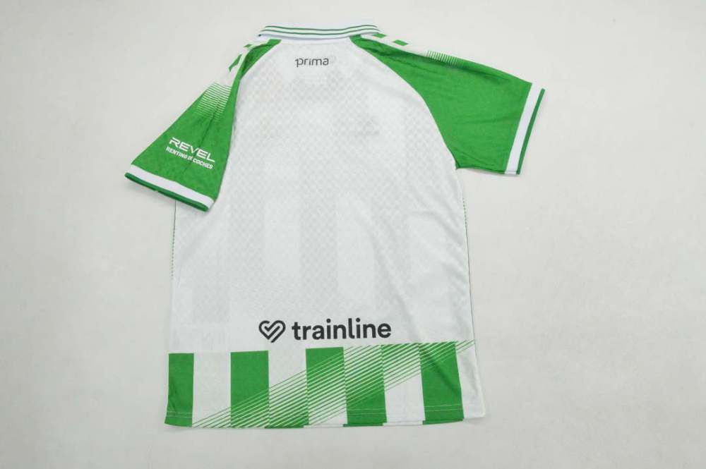 kid kit  2026-27 Real Betis home Football jersey