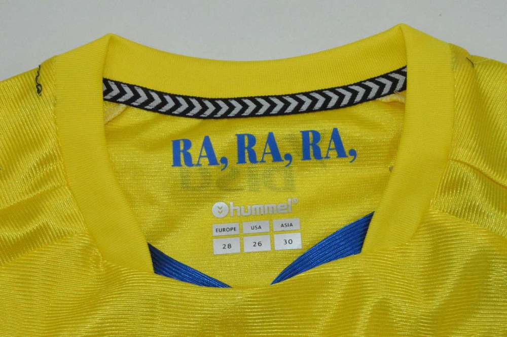 kids kit 26-27 Las Palmas home soccer jersey size 16-28