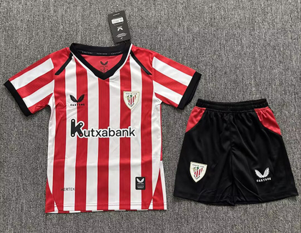 kid kit  2026-27 Bilbao Athletic home  Football jersey