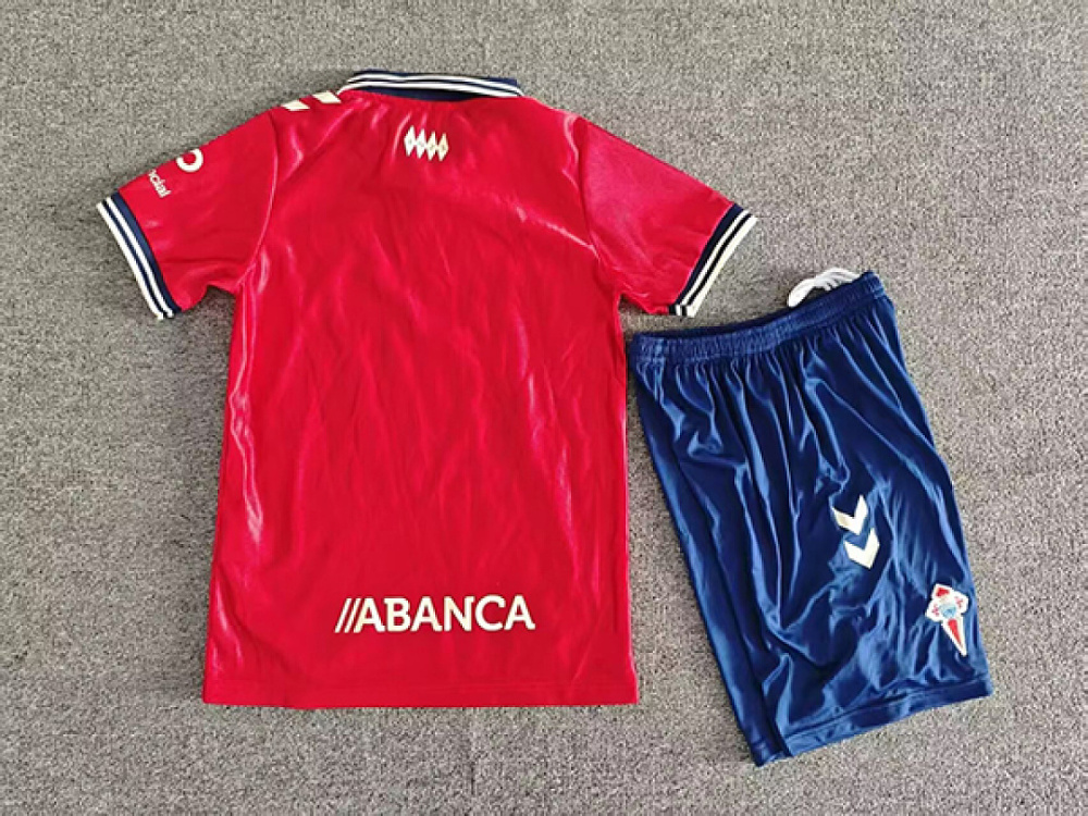 Celta 2026-27 red third away kid kit