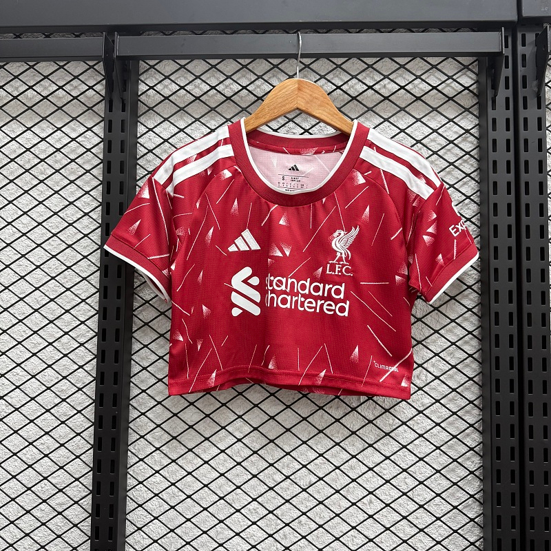 2026-27 Women's Liverpool home Yoga Vest Football jersey