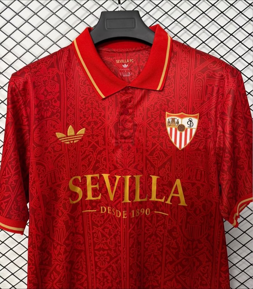 Sevilla 2026-27 red street version S-4XL