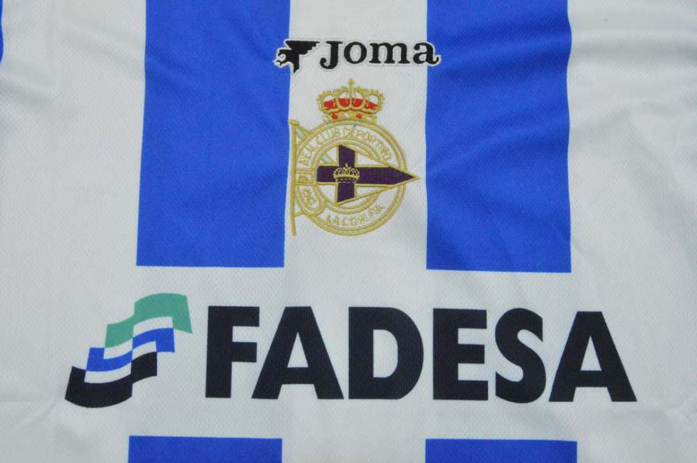 Retro 2002/03 Deportivo La Coruna Home retro Football jersey