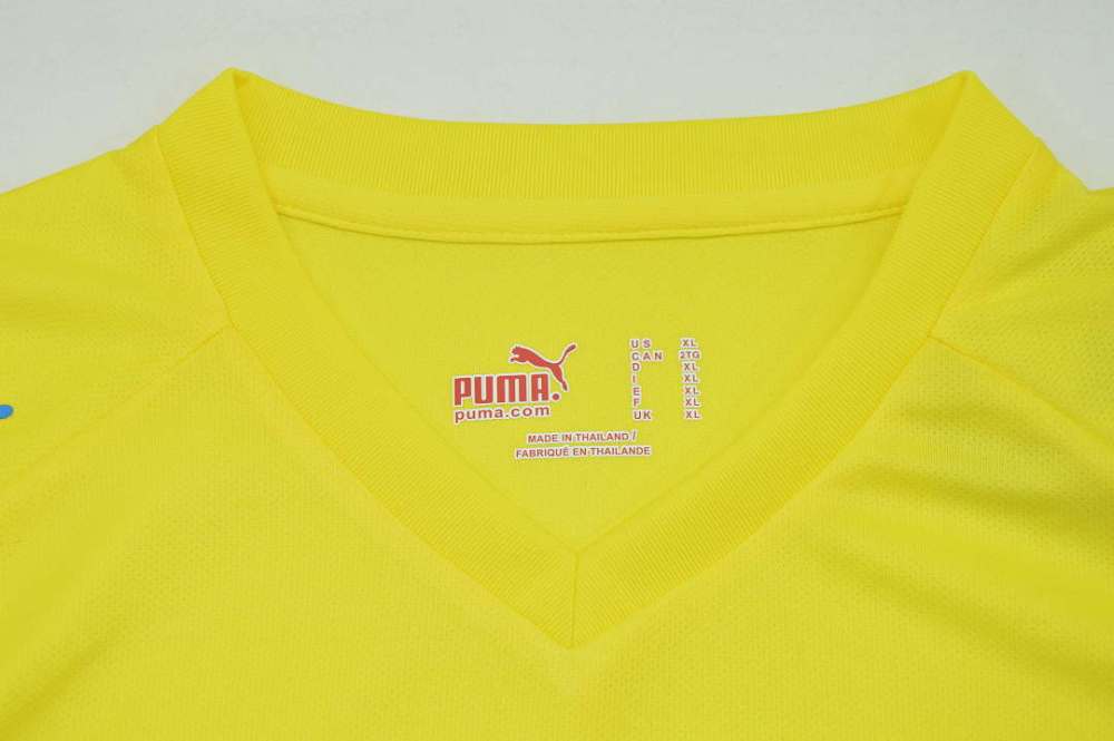 Retro 2008/09 Villarreal home Football jersey
