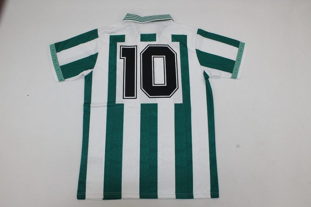 1996-97 Cordoba away black  soccer jersey size S-4XL