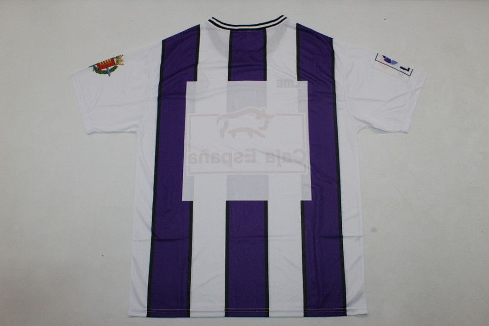 Real Valladolid 1999-00 retro model High-quality men's soccer jerseys