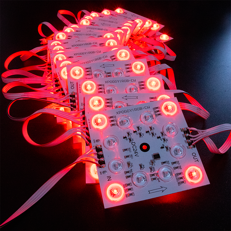 RGBCW SPI Diffused Reflection LED Pixel Module, GS8306D IC, DC24V 12LEDs 90x90mm, 3030+2835 RGB+CW LED Panel,MY SHOP,RGBCW SPI Diffused Reflection LED Pixel Module, GS8306D IC, DC24V 12LEDs 90x90mm, 3030+2835 RGB+CW LED Panel