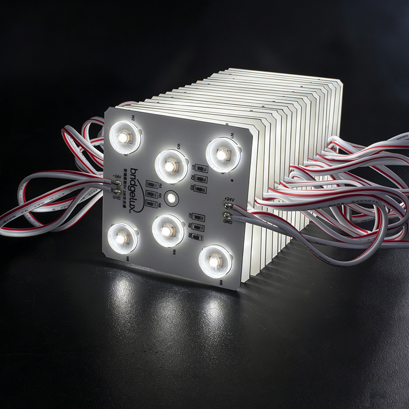 Bridgelux Full-Spectrum High CRI 98, 6-Head Diffused Module Light,MY SHOP,Bridgelux Full-Spectrum High CRI 98, 6-Head Diffused Module Light