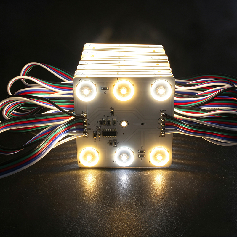 DMX512 6 LEDS CCT LED Module,MY SHOP,DMX512 6 LEDS CCT LED Module