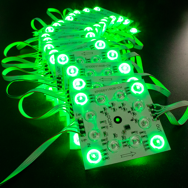 RGBCW SPI Diffused Reflection LED Pixel Module, GS8306D IC, DC24V 12LEDs 90x90mm, 3030+2835 RGB+CW LED Panel,MY SHOP,RGBCW SPI Diffused Reflection LED Pixel Module, GS8306D IC, DC24V 12LEDs 90x90mm, 3030+2835 RGB+CW LED Panel