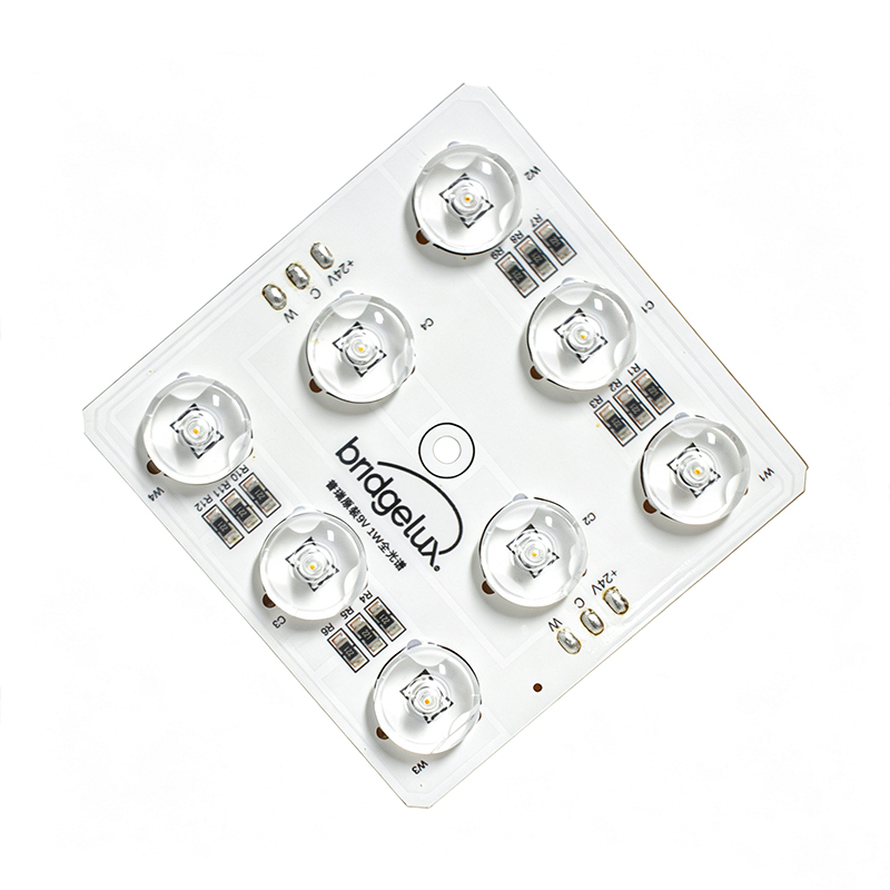 8W Dual CCT LED Module 8-Light | Bridgelux 2835 9V1W | DC24V Diffuse Reflection Light Block for Lighting,MY SHOP,8W Dual CCT LED Module 8-Light | Bridgelux 2835 9V1W | DC24V Diffuse Reflection Light Block for Lighting