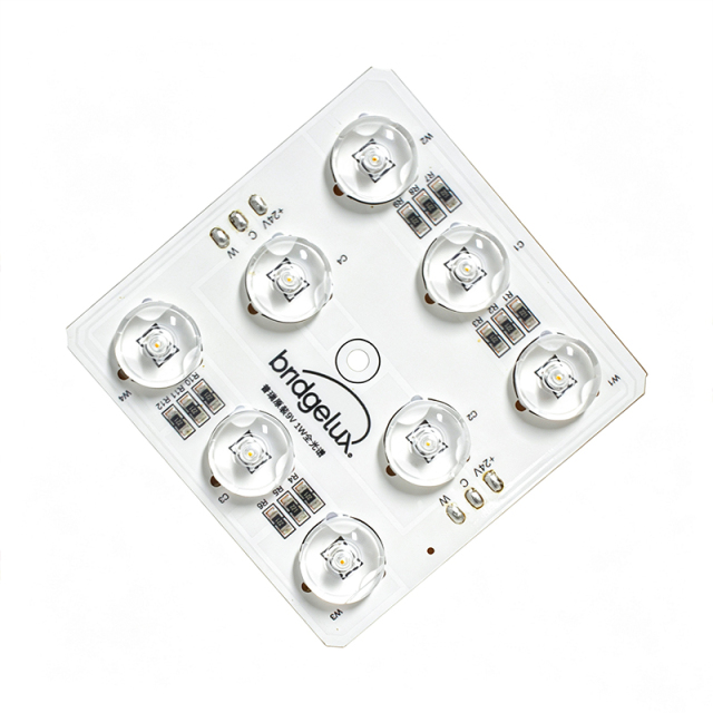 8W Dual CCT LED Module 8-Light | Bridgelux 2835 9V1W | DC24V Diffuse Reflection Light Block for Lighting,MY SHOP,8W Dual CCT LED Module 8-Light | Bridgelux 2835 9V1W | DC24V Diffuse Reflection Light Block for Lighting