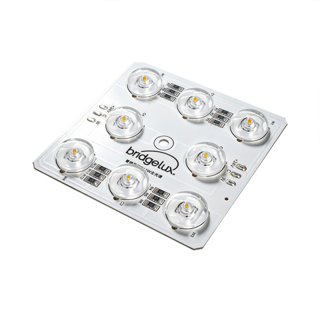 8W Dual CCT LED Module 8-Light | Bridgelux 2835 9V1W | DC24V Diffuse Reflection Light Block for Lighting,MY SHOP,8W Dual CCT LED Module 8-Light | Bridgelux 2835 9V1W | DC24V Diffuse Reflection Light Block for Lighting