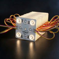 8W Dual CCT LED Module 8-Light | Bridgelux 2835 9V1W | DC24V Diffuse Reflection Light Block for Lighting,MY SHOP,8W Dual CCT LED Module 8-Light | Bridgelux 2835 9V1W | DC24V Diffuse Reflection Light Block for Lighting