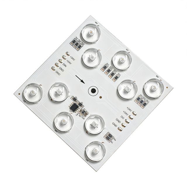 RGBCW Dream Color LED Pixel Module SM15155E Chip, DC24V 1Pixel 10LEDs Diffuse Reflecting Square Light,MY SHOP,RGBCW Dream Color LED Pixel Module SM15155E Chip, DC24V 1Pixel 10LEDs Diffuse Reflecting Square Light