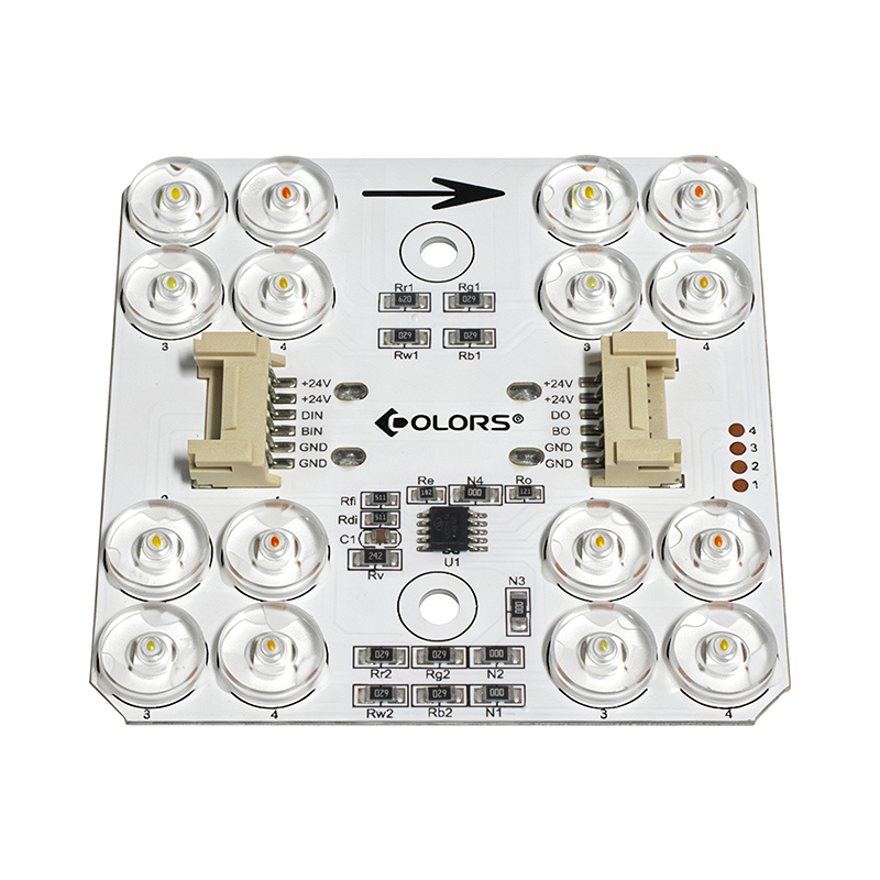 UCS7614L Full Color Domain Sky Mirror Light, 16-LED 2811 Pixel Module, DC24V 70x70mm Diffuse Reflection Block Light,MY SHOP,UCS7614L Full Color Domain Sky Mirror Light, 16-LED 2811 Pixel Module, DC24V 70x70mm Diffuse Reflection Block Light