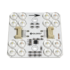 UCS7614L Full Color Domain Sky Mirror Light, 16-LED 2811 Pixel Module, DC24V 70x70mm Diffuse Reflection Block Light,MY SHOP,UCS7614L Full Color Domain Sky Mirror Light, 16-LED 2811 Pixel Module, DC24V 70x70mm Diffuse Reflection Block Light