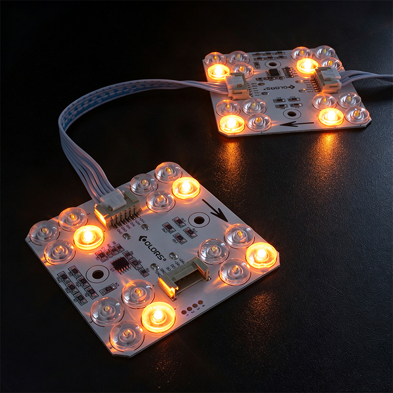 UCS7614L Full Color Domain Sky Mirror Light, 16-LED 2811 Pixel Module, DC24V 70x70mm Diffuse Reflection Block Light,MY SHOP,UCS7614L Full Color Domain Sky Mirror Light, 16-LED 2811 Pixel Module, DC24V 70x70mm Diffuse Reflection Block Light