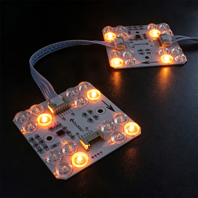 UCS7614L Full Color Domain Sky Mirror Light, 16-LED 2811 Pixel Module, DC24V 70x70mm Diffuse Reflection Block Light,MY SHOP,UCS7614L Full Color Domain Sky Mirror Light, 16-LED 2811 Pixel Module, DC24V 70x70mm Diffuse Reflection Block Light
