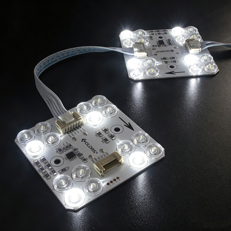 UCS7614L Full Color Domain Sky Mirror Light, 16-LED 2811 Pixel Module, DC24V 70x70mm Diffuse Reflection Block Light,MY SHOP,UCS7614L Full Color Domain Sky Mirror Light, 16-LED 2811 Pixel Module, DC24V 70x70mm Diffuse Reflection Block Light