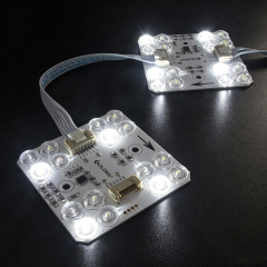 UCS7614L Full Color Domain Sky Mirror Light, 16-LED 2811 Pixel Module, DC24V 70x70mm Diffuse Reflection Block Light,MY SHOP,UCS7614L Full Color Domain Sky Mirror Light, 16-LED 2811 Pixel Module, DC24V 70x70mm Diffuse Reflection Block Light