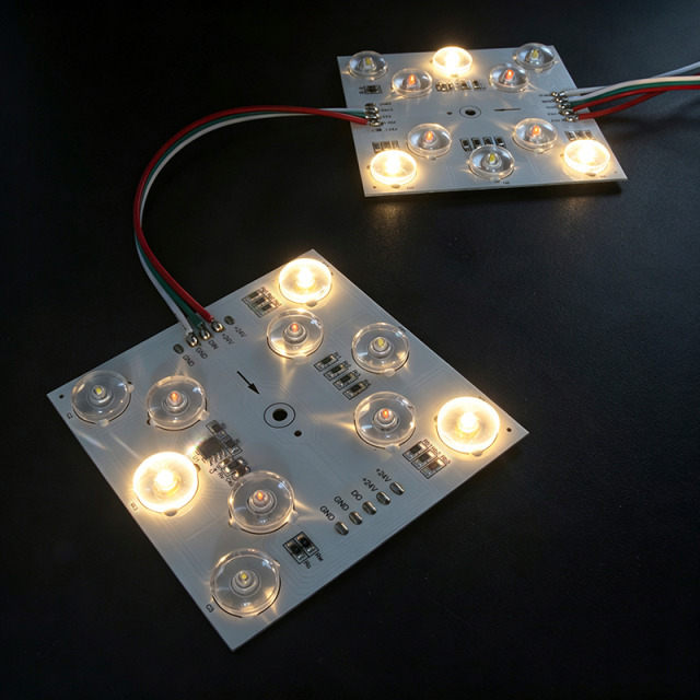 RGBCW Dream Color LED Pixel Module SM15155E Chip, DC24V 1Pixel 10LEDs Diffuse Reflecting Square Light,MY SHOP,RGBCW Dream Color LED Pixel Module SM15155E Chip, DC24V 1Pixel 10LEDs Diffuse Reflecting Square Light